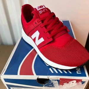 New Balance Kids Fashion Sneakers 247 Red White